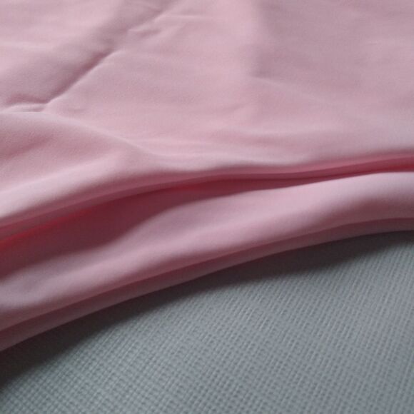 Shein Pink Ruffle Top High Waisted Bottoms Bikini Swimsuit Women's Size Medium - Picture 9 of 12